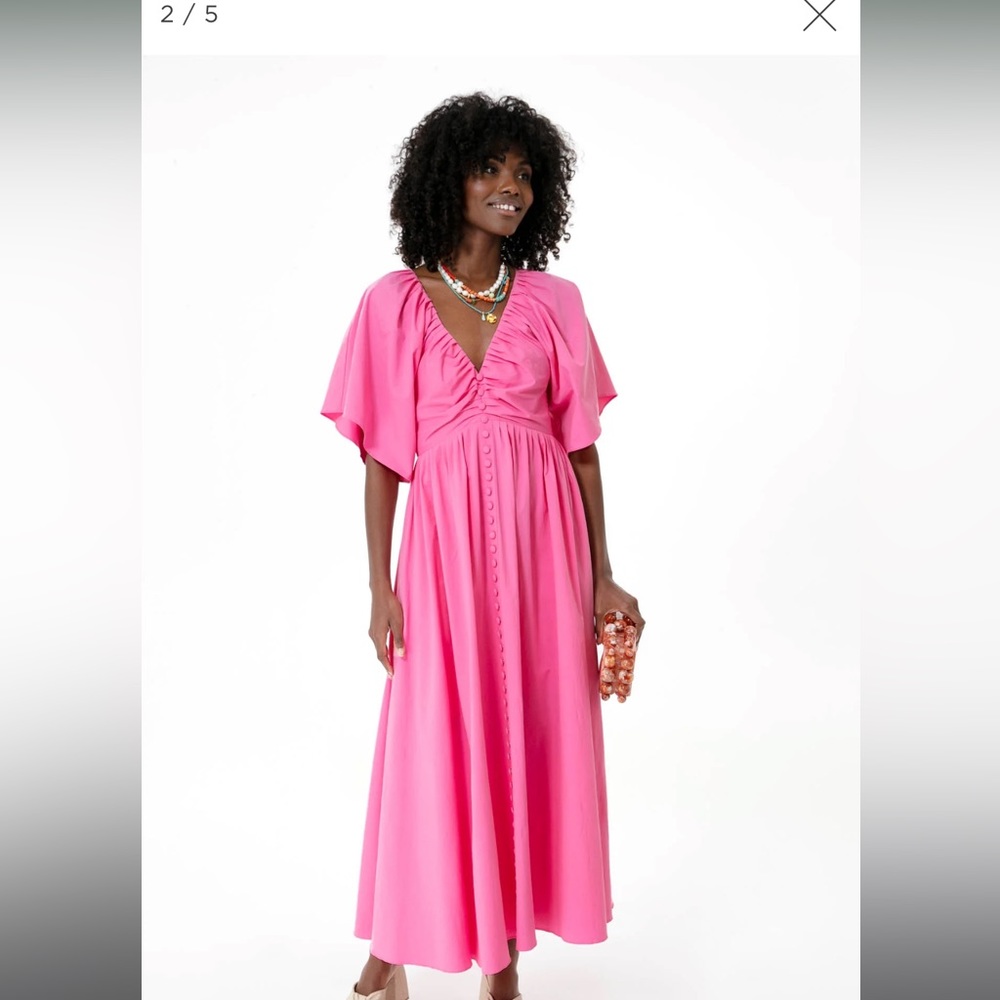 Pink Viviana Maxi Dress Pomander Place Tuckernuck NWT